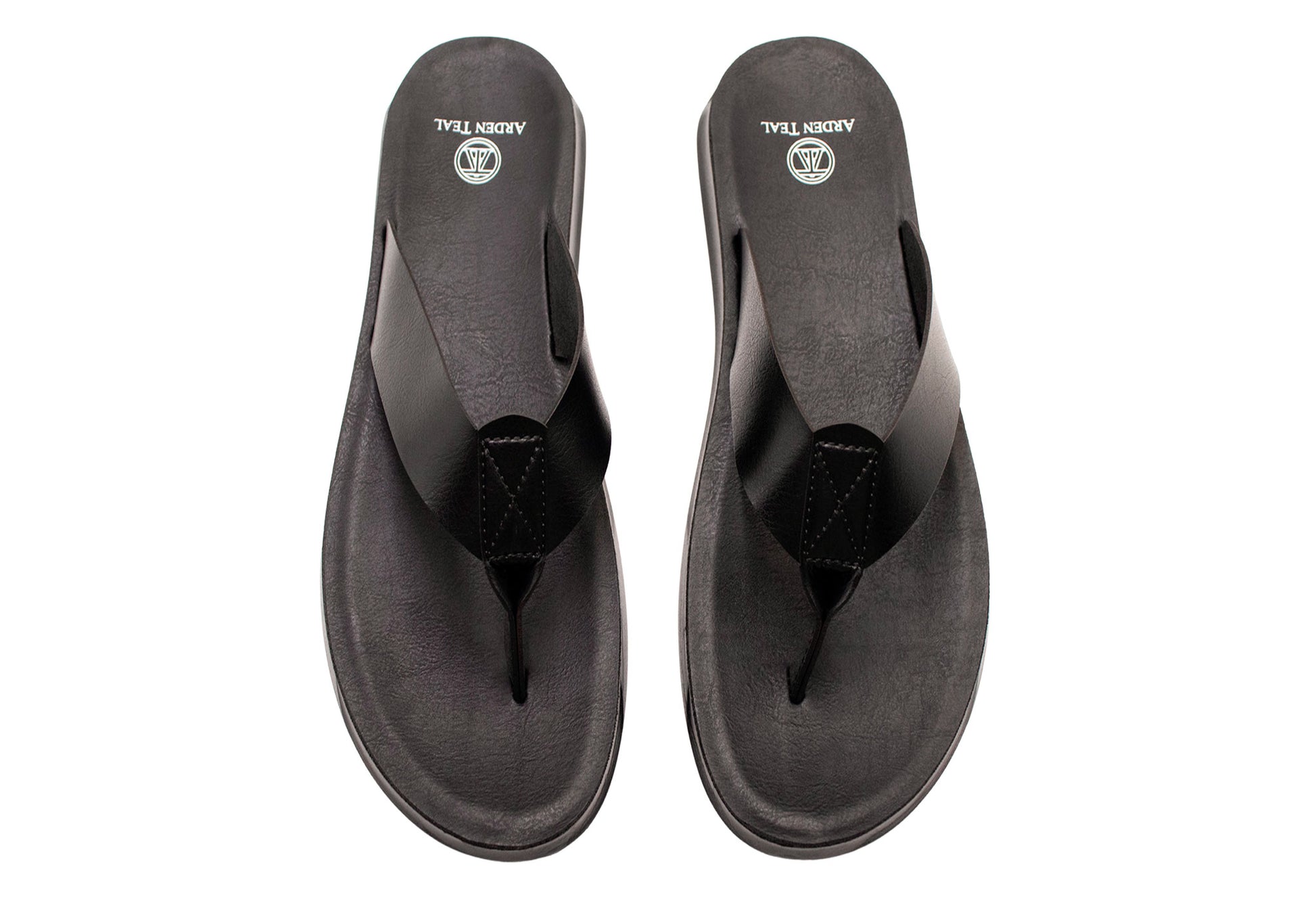 Crespo All Black Sandals