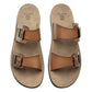Federacion Dark Chestnut Sandals