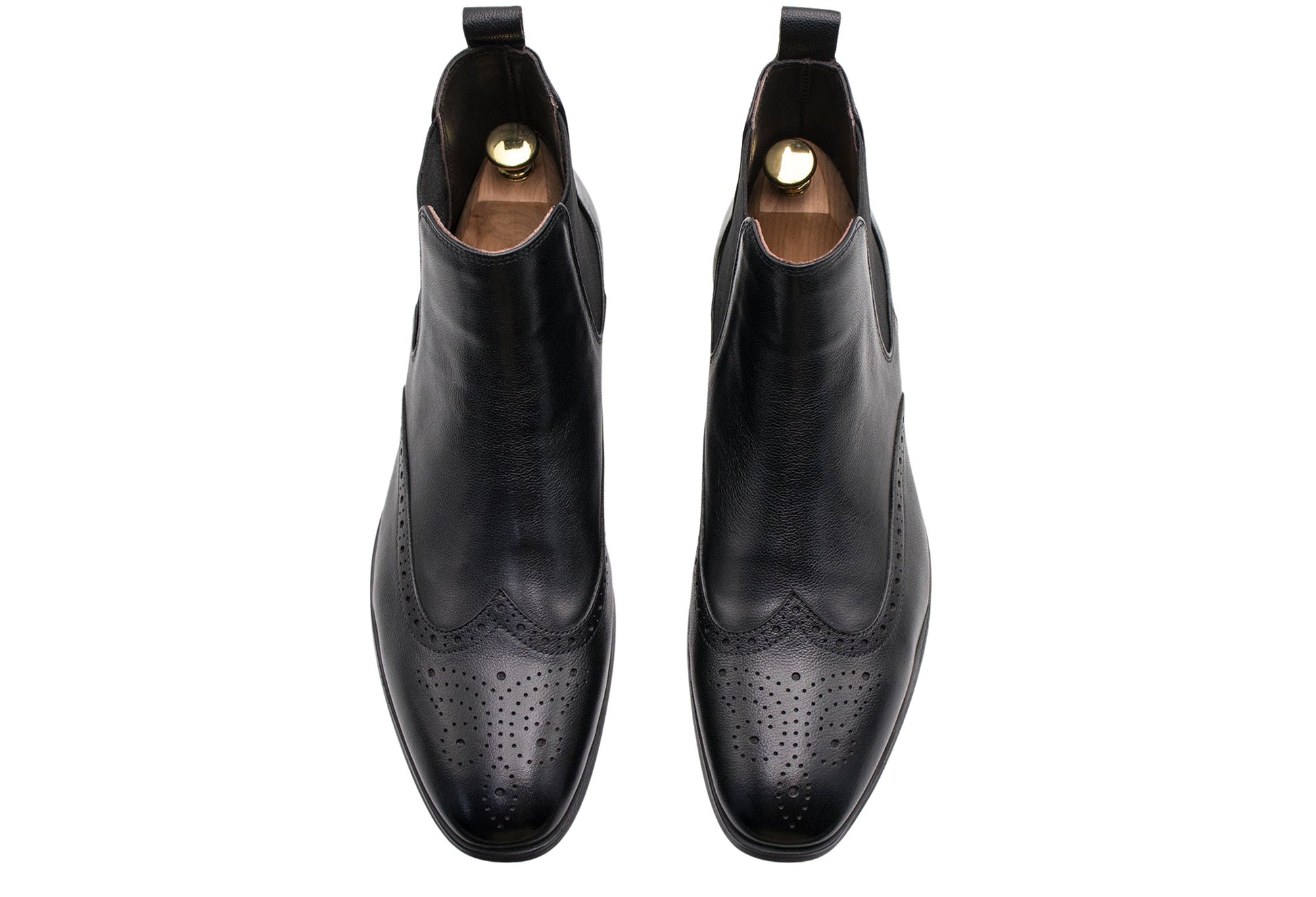 Bariloche Blake Stitch Black Chelsea Boots