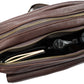 Caldas Walnut Leather Crossbody Bag