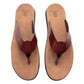 Crespo Barn Red Sandals
