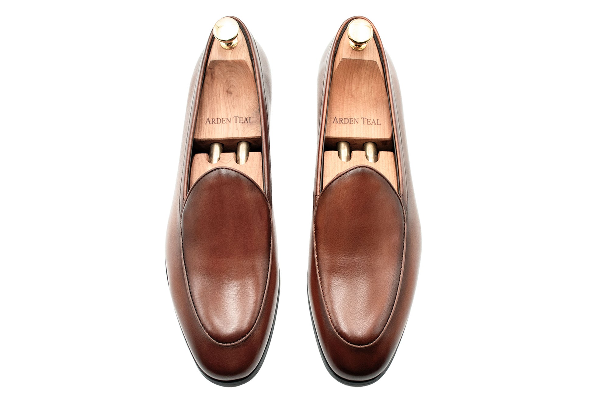 Monteros Chestnut Belgian Venetian Loafer