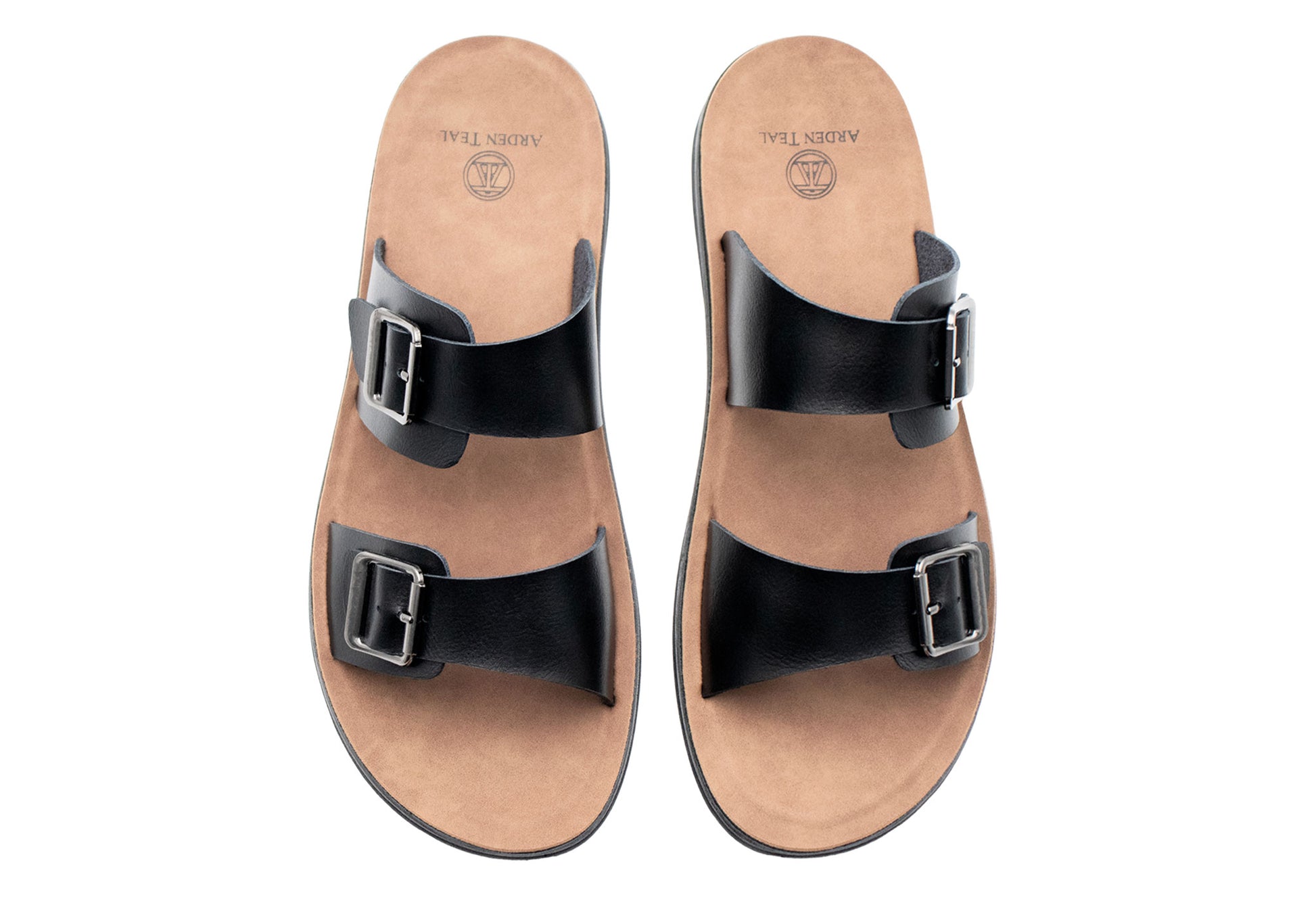Federacion Black Sandals