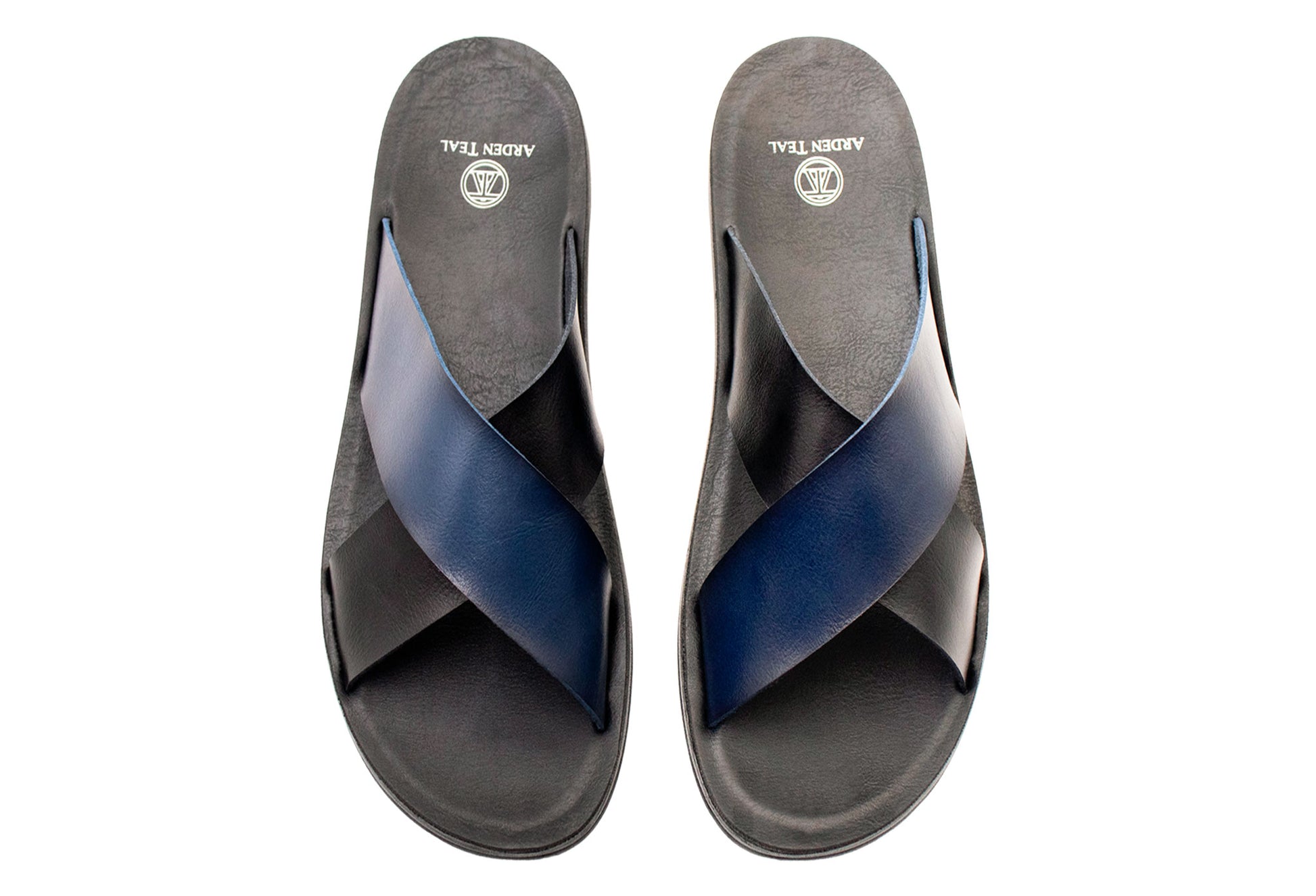 Concordia Navy Black Sandals