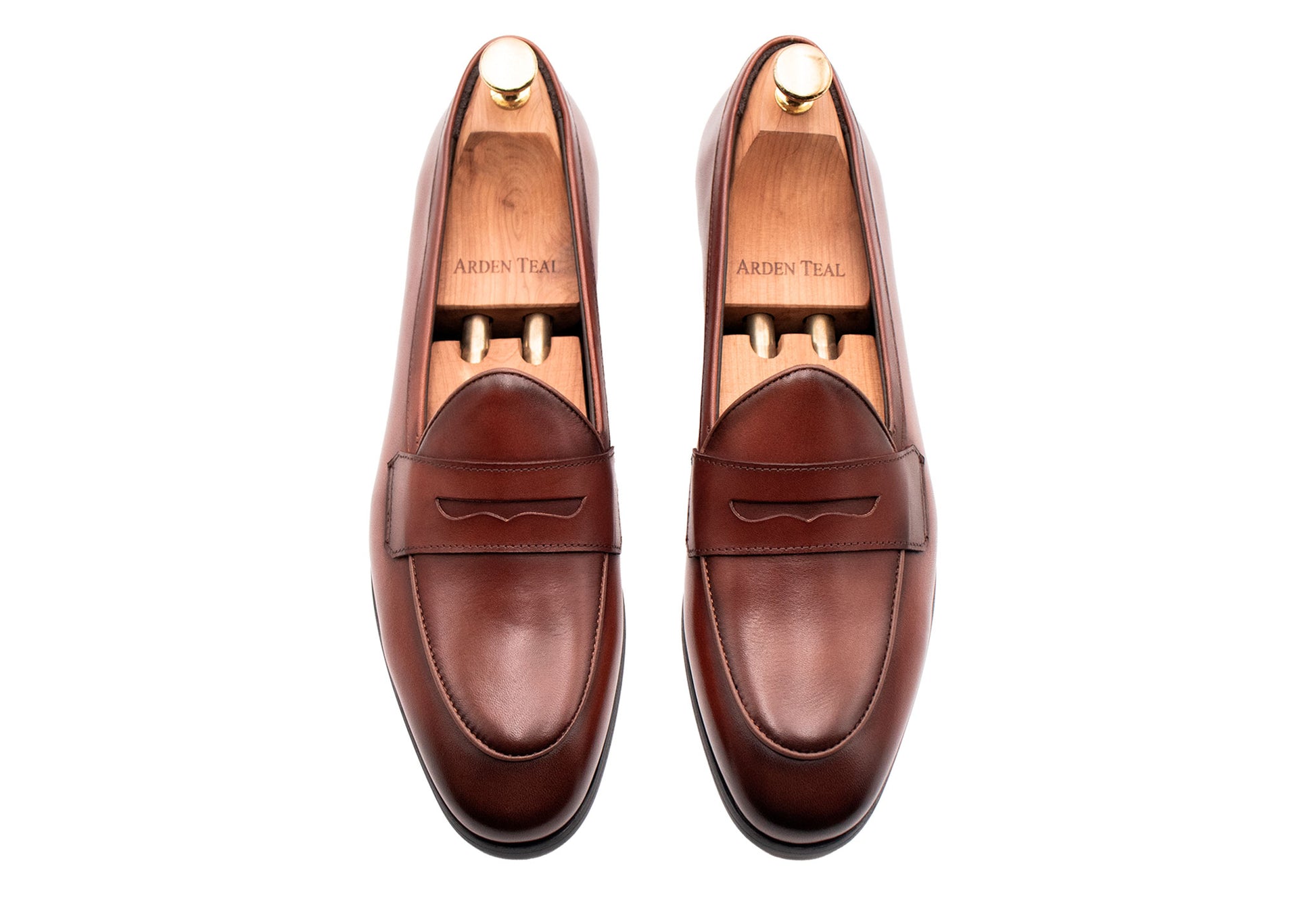 Emperado Auburn Belgian Penny Loafer