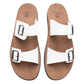 Federacion White Sandals