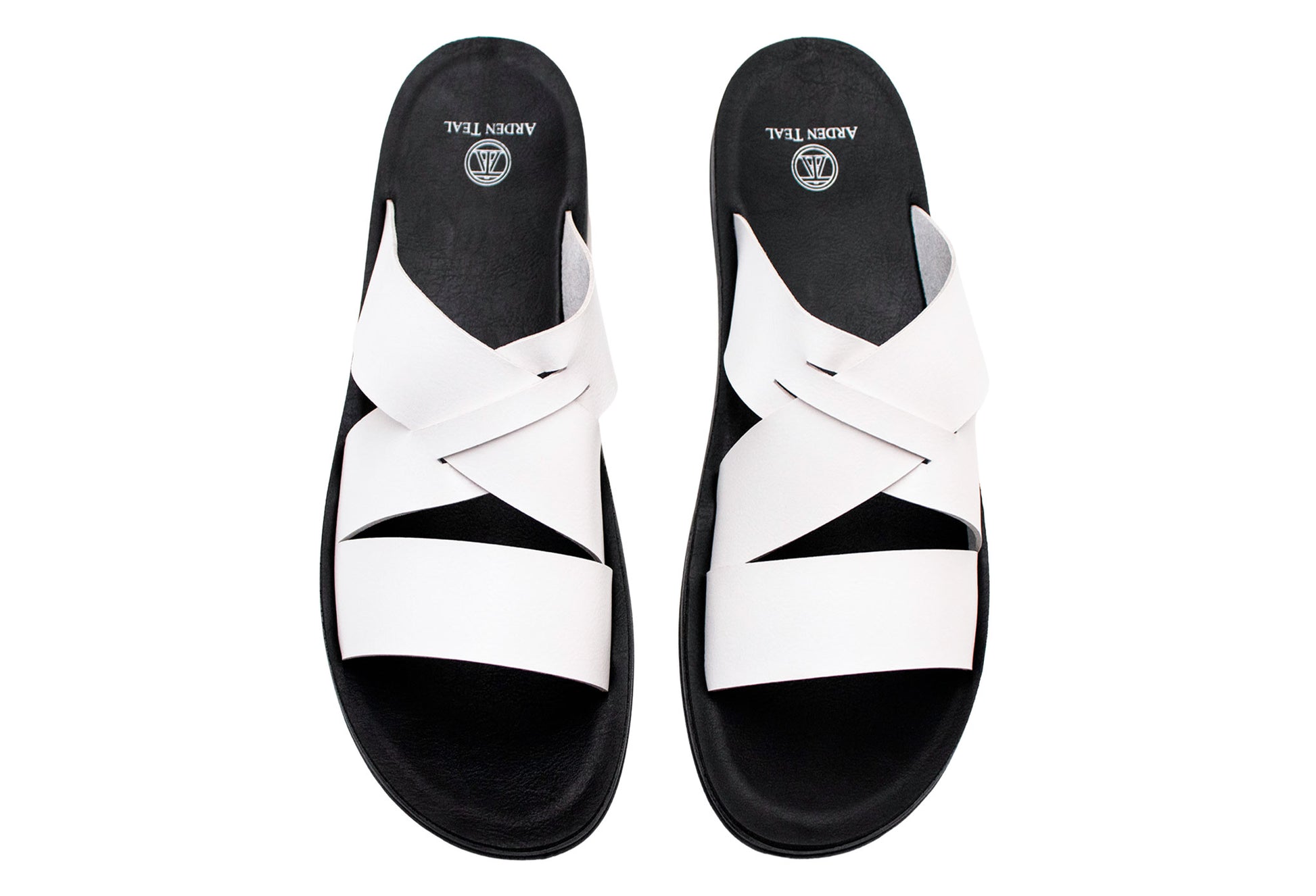 Diamante White Sandals