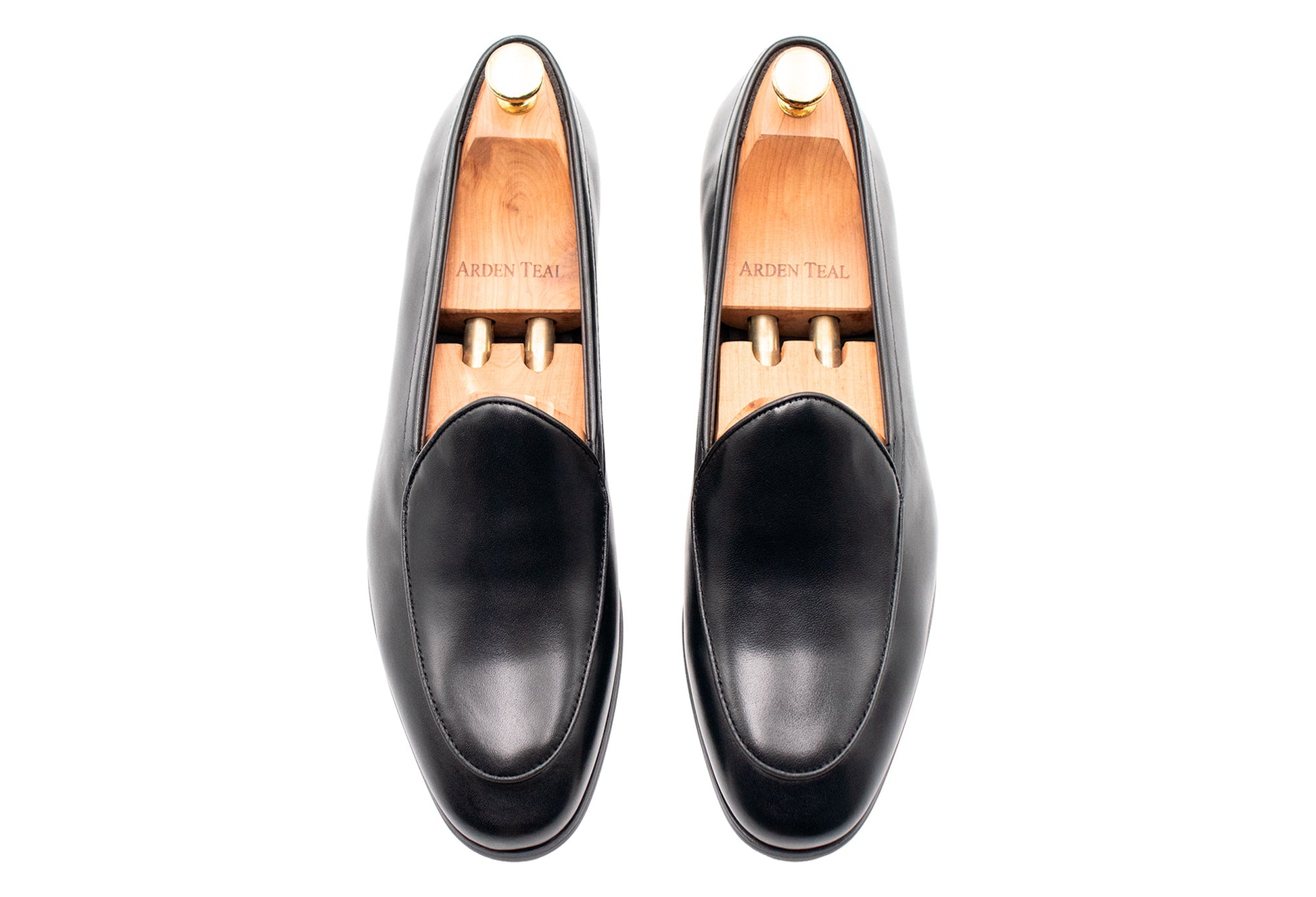 Monteros Black Belgian Venetian Loafer