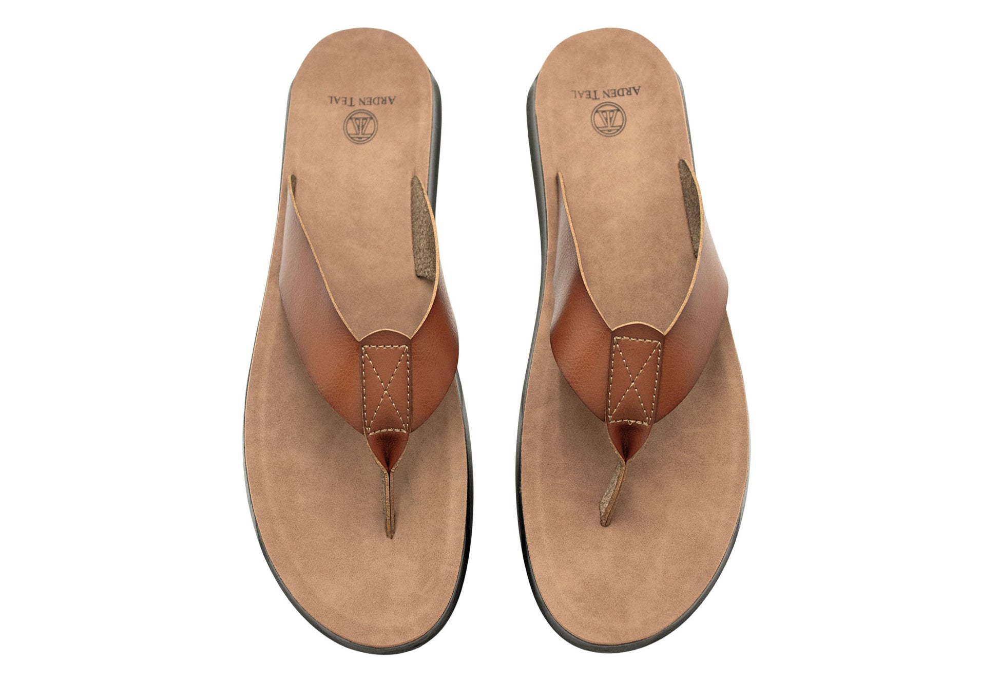 Crespo Dark Chestnut Sandals