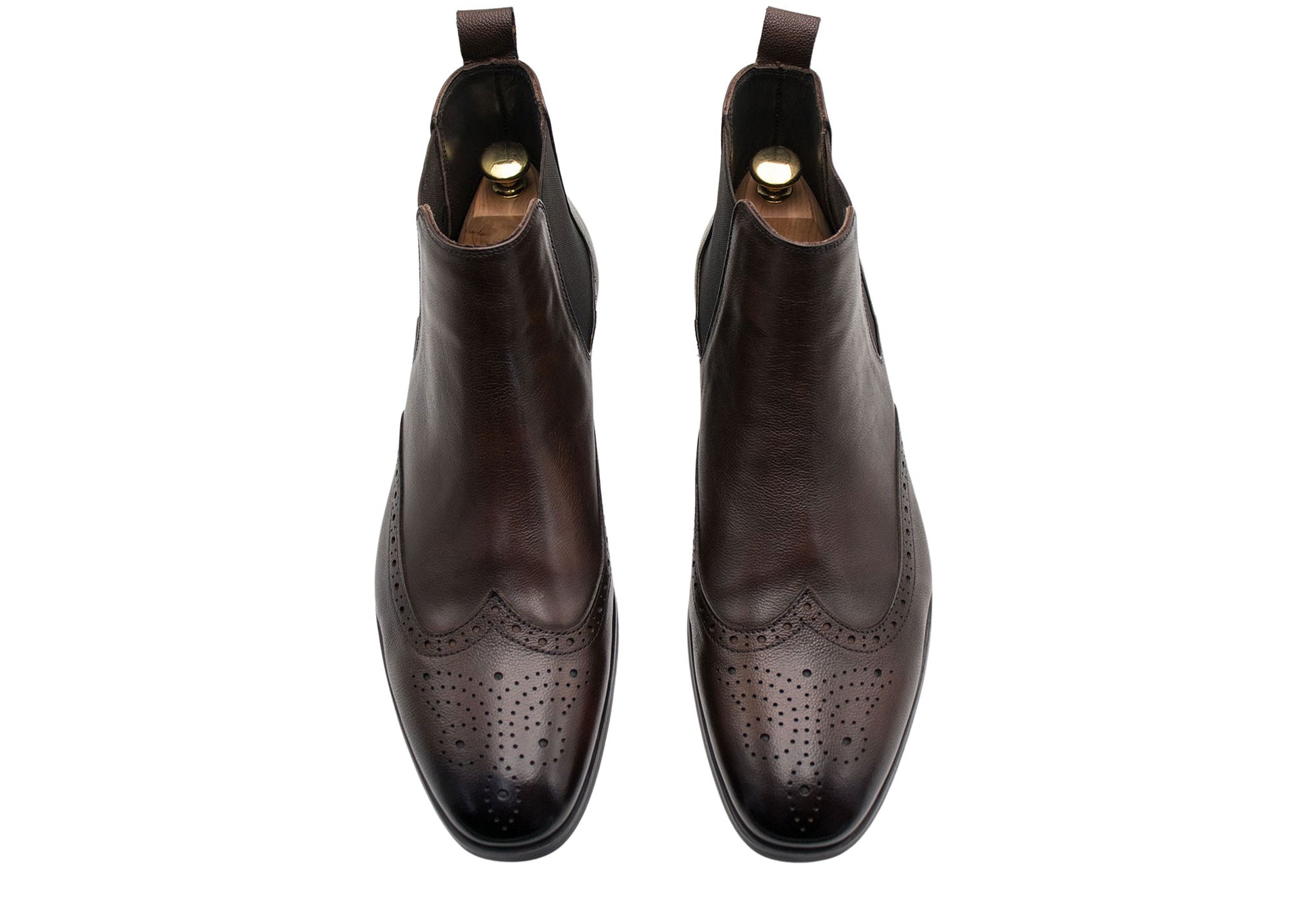 Bariloche Blake Stitch Walnut Chelsea Boots