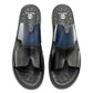 Chajari Navy Black Sandals