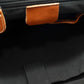 Viento Black Leather Backpack