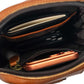 Cartago Chestnut Crossbody Leather Bag