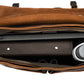 Covenas Walnut Leather Satchel Bag