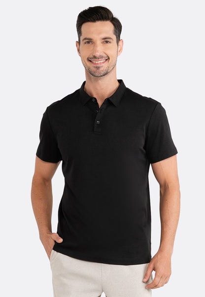 The Organic Polo - Black