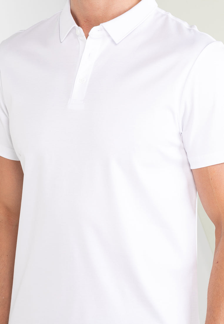 The Organic Polo - White