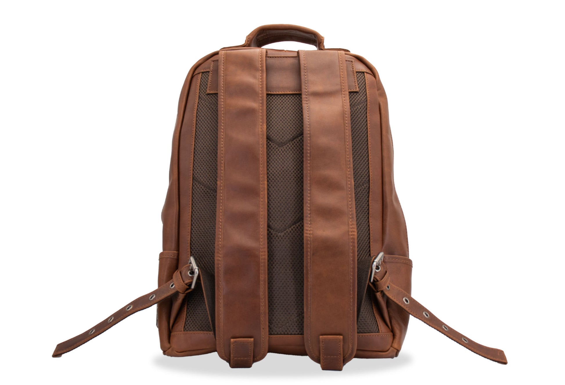 Sevilla Chestnut Leather Backpack