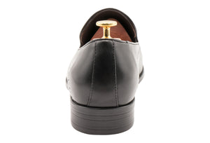 Pergamino Black Tassle Loafers
