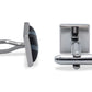 Aragua Chrome Diagonal Cufflink