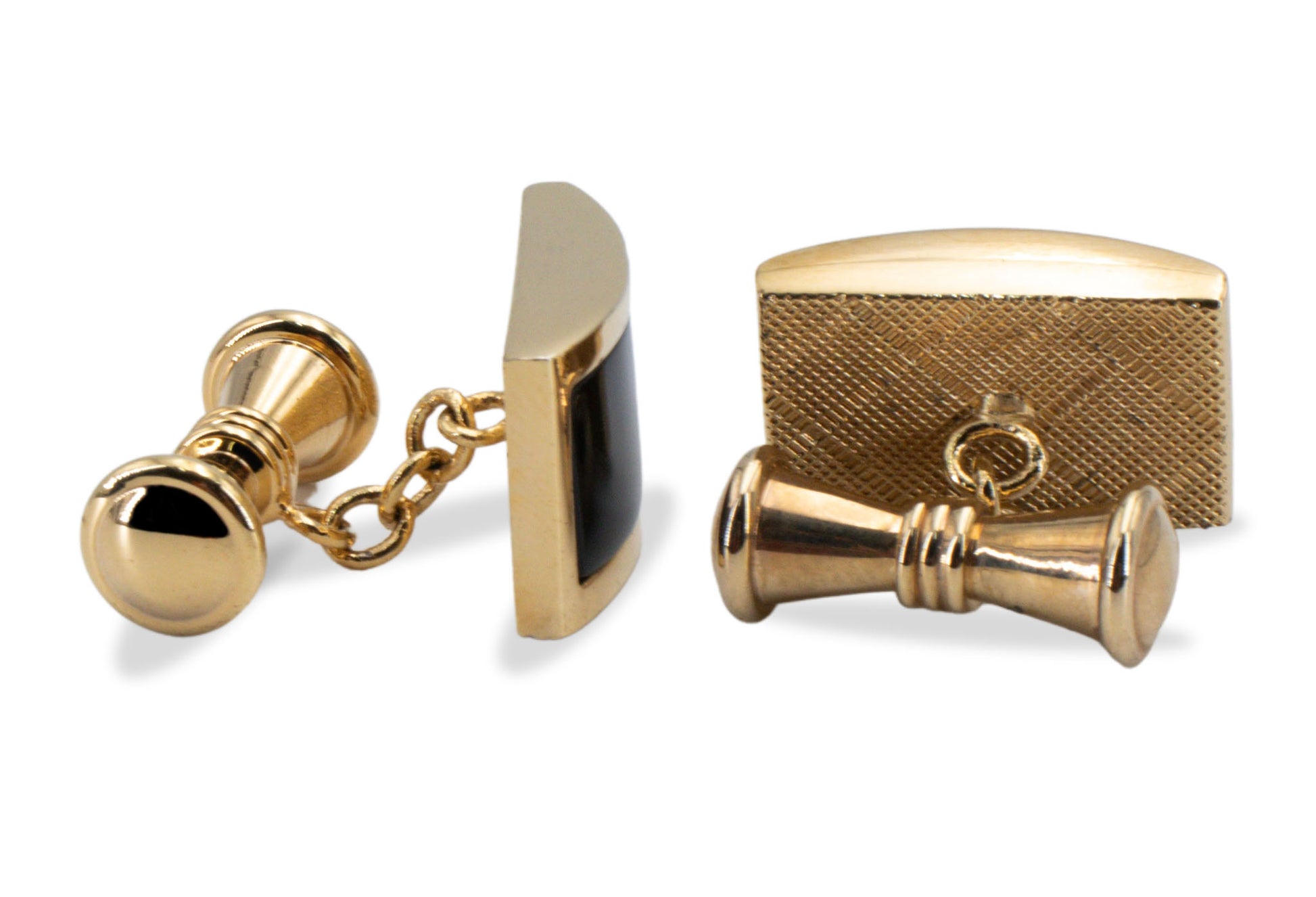 Araya Chrome Rectangle Cufflink