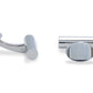 Aragua Chrome Tube Cufflinks