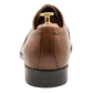 Caseros Wingtip Chestnut Derby Leather Shoes