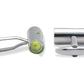 La Grita Chrome Hour Glass Cufflink
