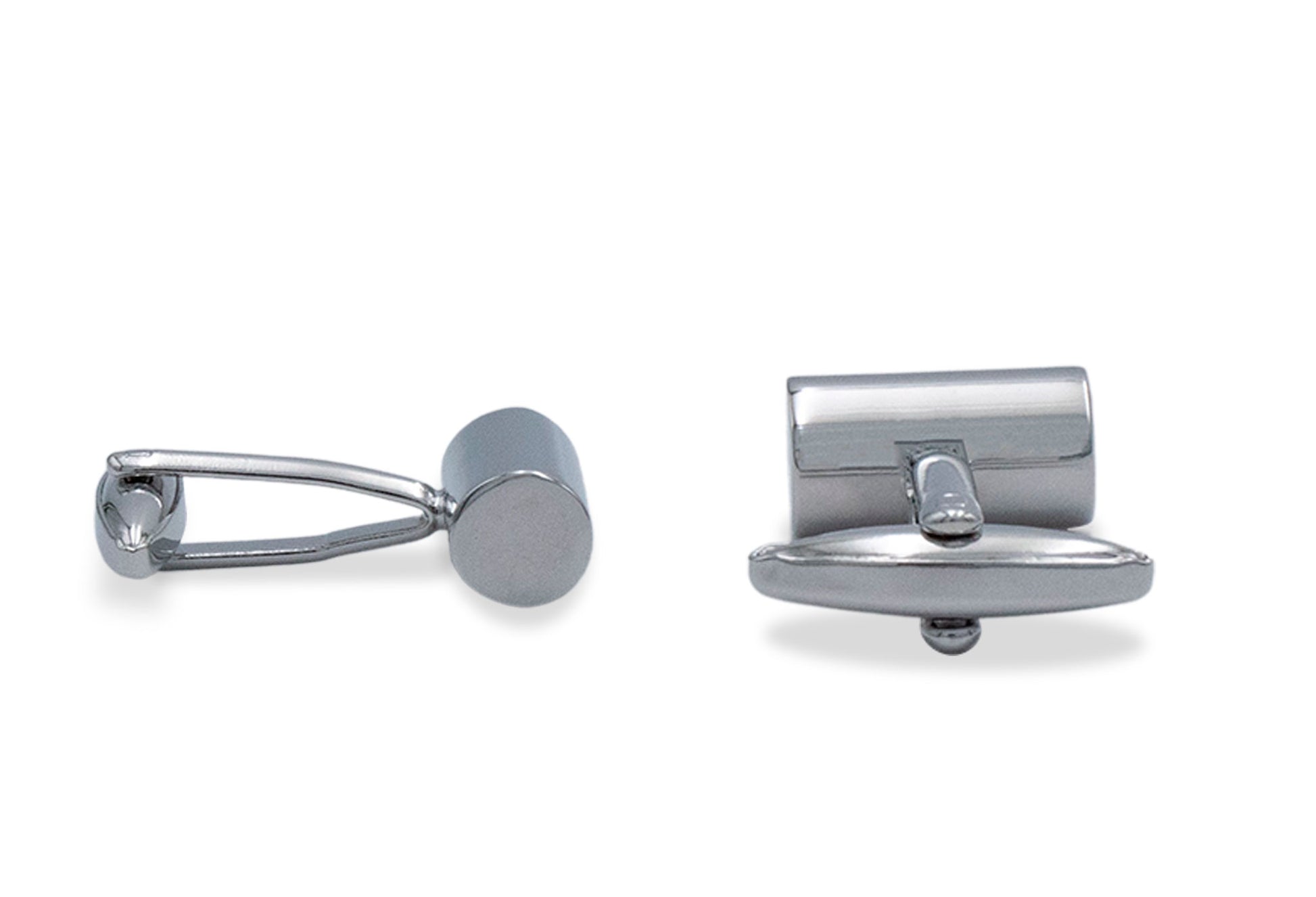 Aragua II Chrome Tube Cufflinks