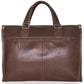 Piedras Walnut Leather Messenger Bag