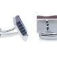 Merida Sangria Chrome Cufflink