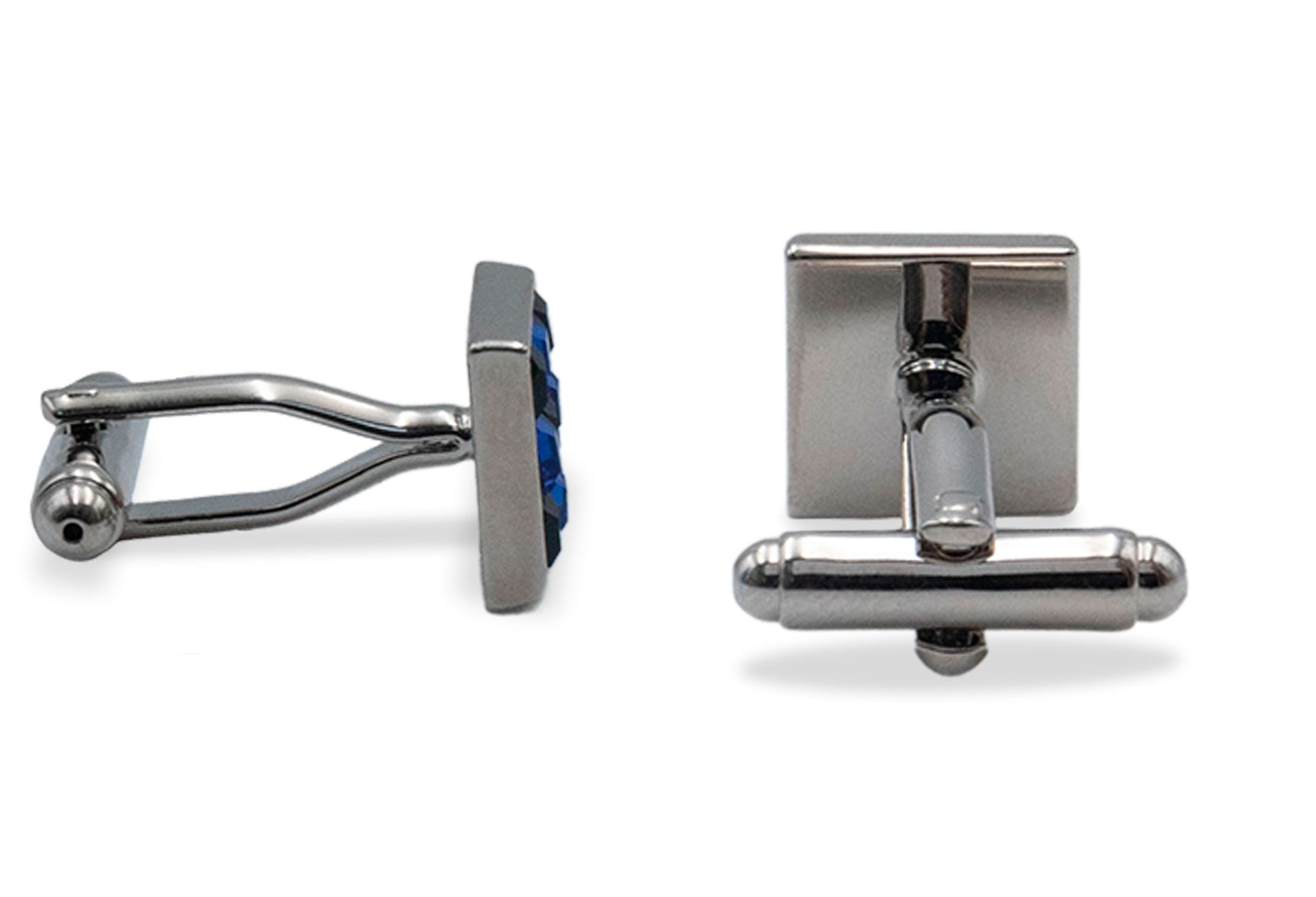 Isla II Blue Diamonte Cufflink