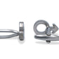 Melpo Arrow Chrome Cufflink