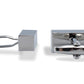 Aragua Chrome Ingot Cufflinks