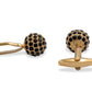 Sinamaica Black Diamonte Cufflinks