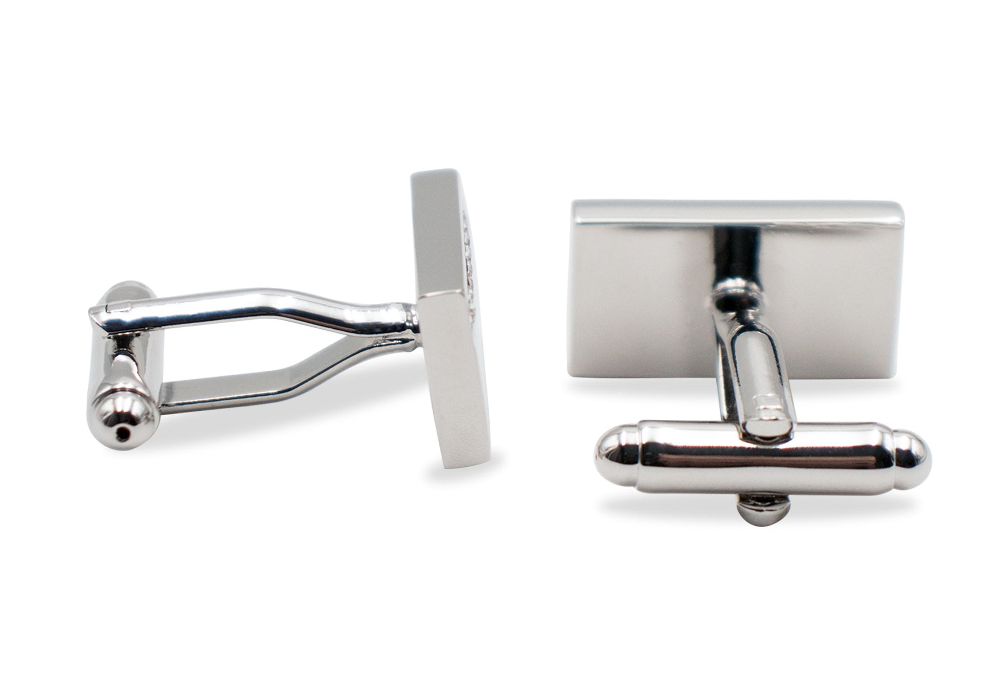 Guarenas Chrome Diamonte Cufflinks