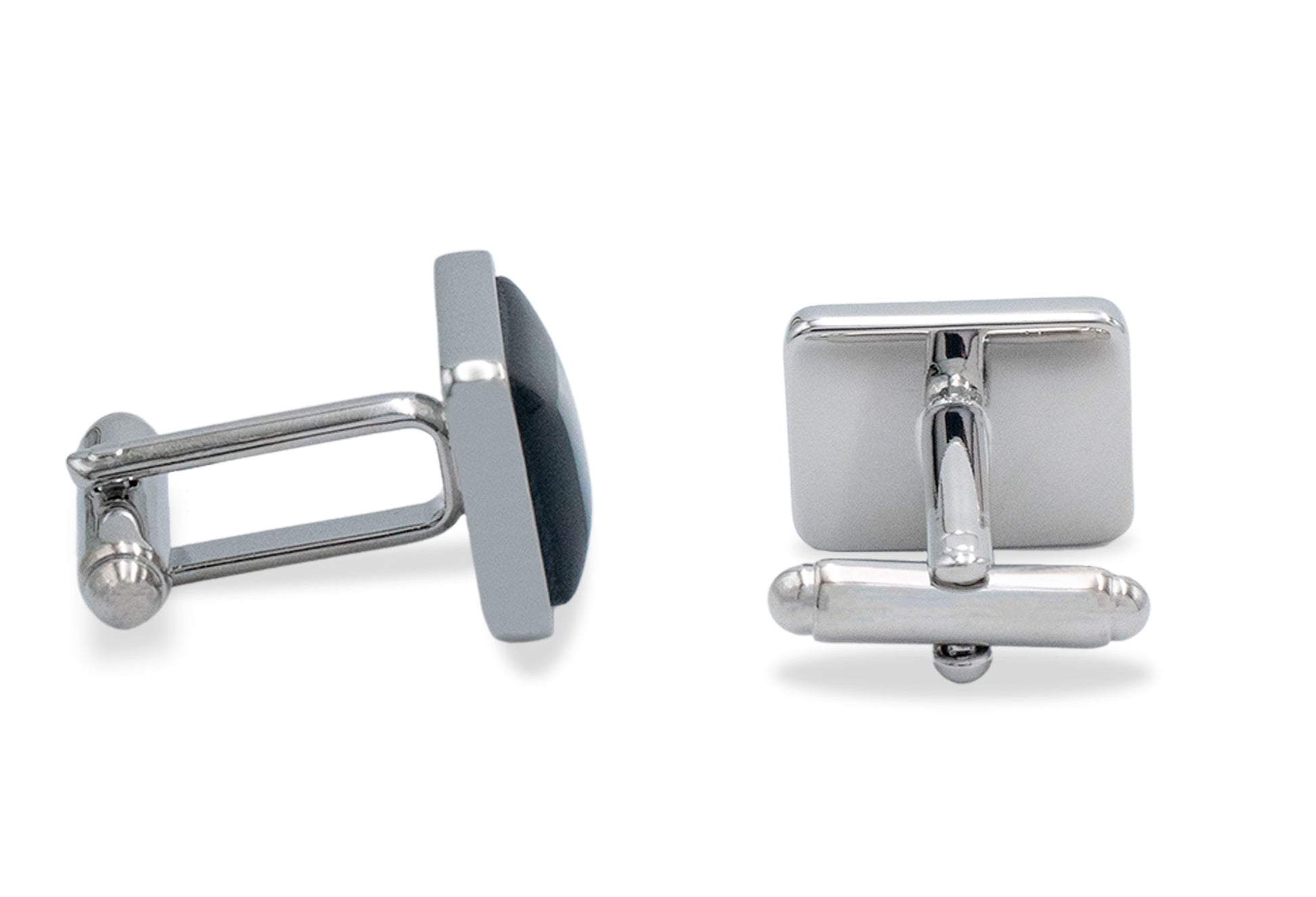 Aragua Chrome Rectangle Cufflink