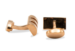 Cumana Rose Gold Tone Cufflink
