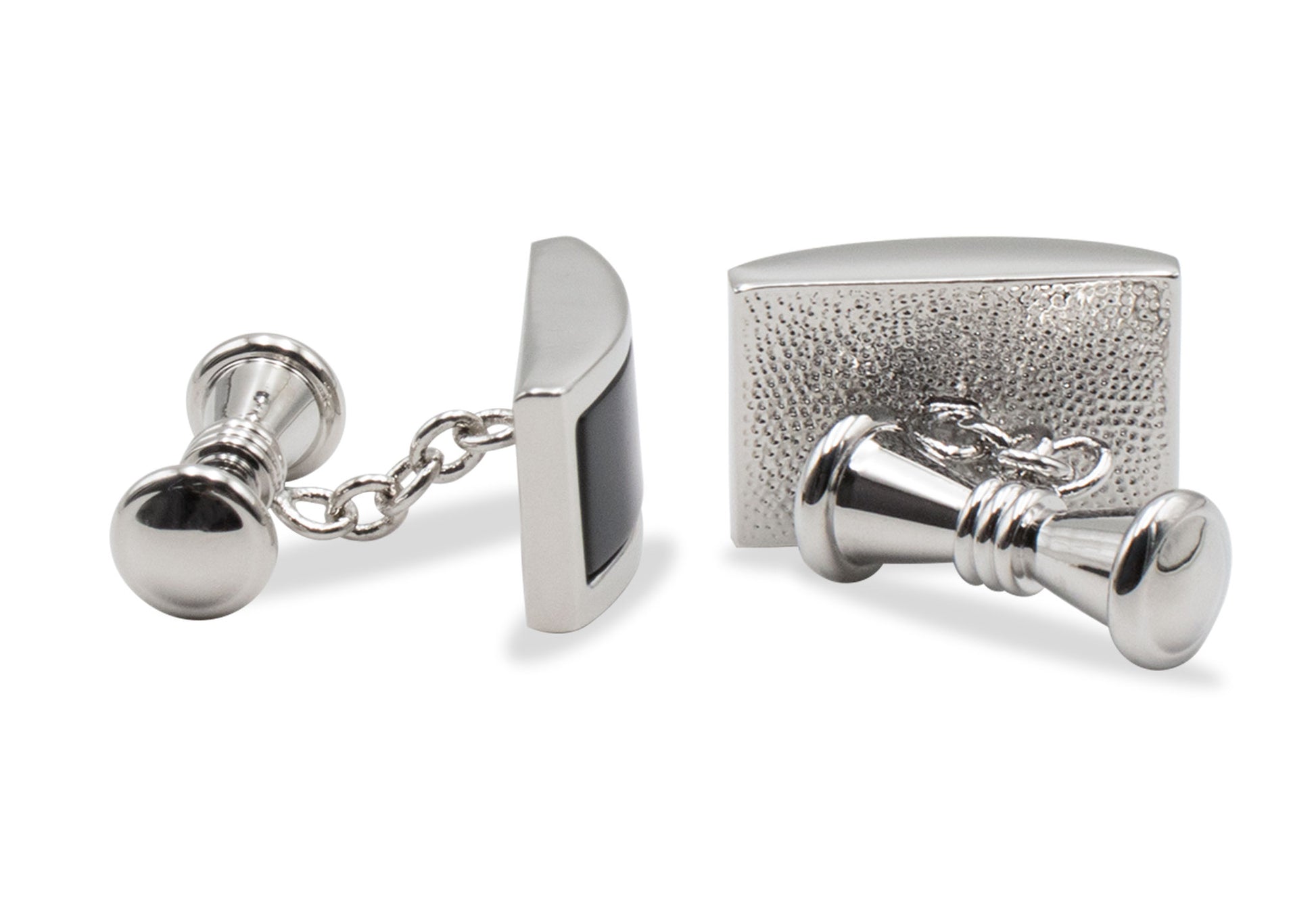 Araya Chrome Trumpet Cufflink