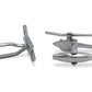 Volare Helicopter Chrome Cufflink