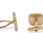 Acarigua Rectangle Gold Cufflink