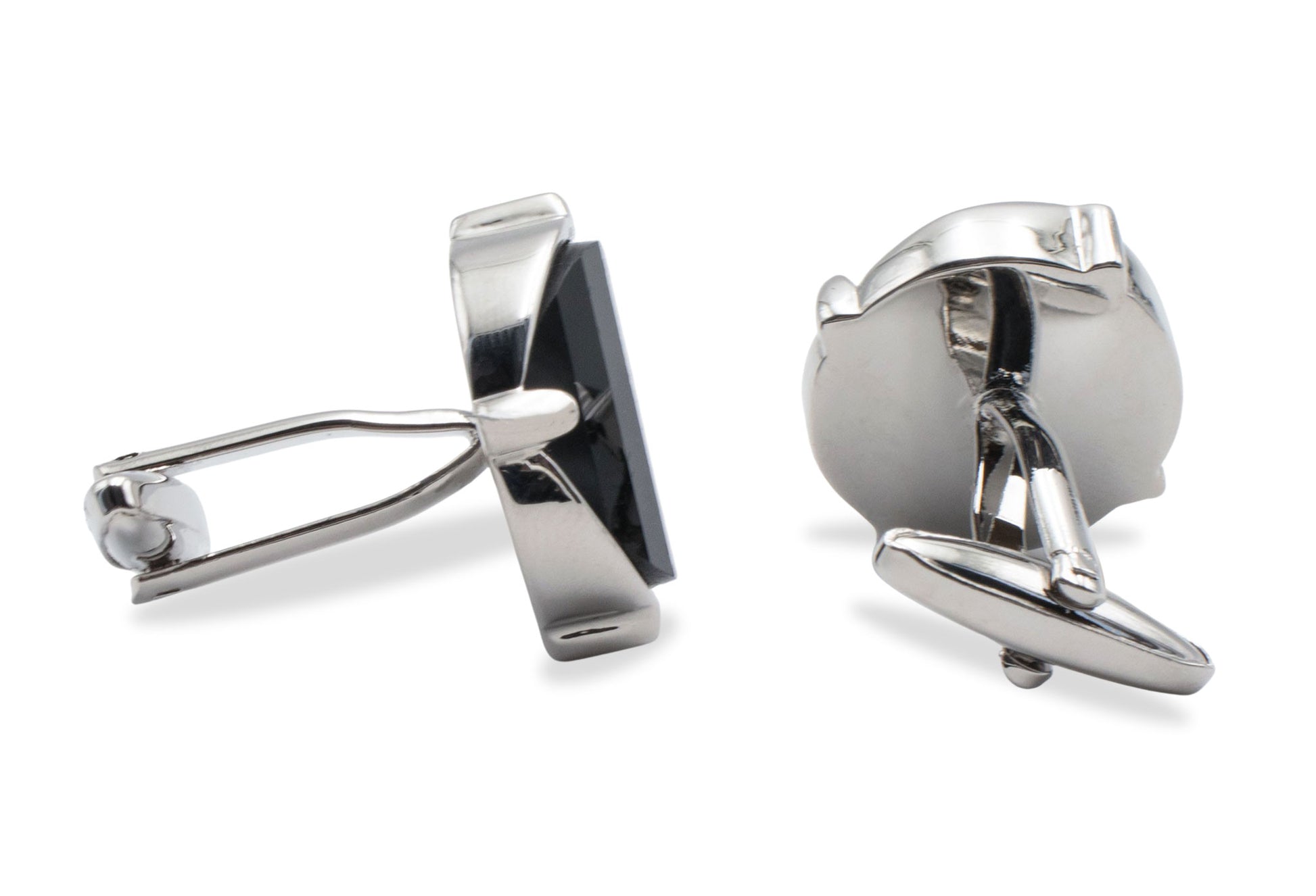 Ejido Black Chrome Cufflink
