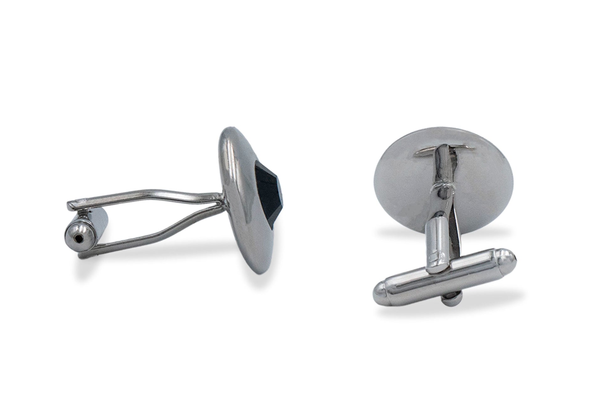 Mamporal Black Chrome Cufflink