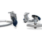 Puno Blue Vespa  Cufflink
