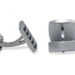 Cagua Chrome Horizontal Cufflink