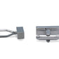 Aragua II Chrome Ingot Cufflinks