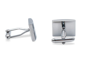 Lara Black Geometric Cufflink