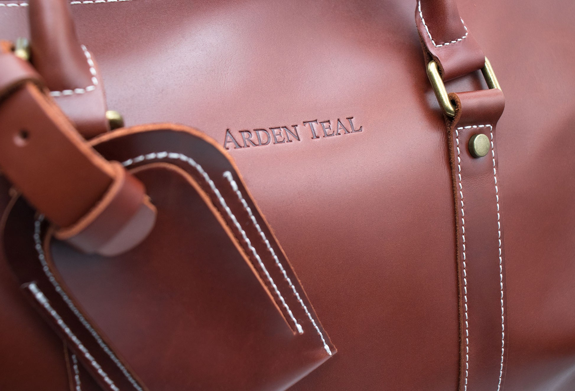 Bogota Black Vintage Leather Duffle