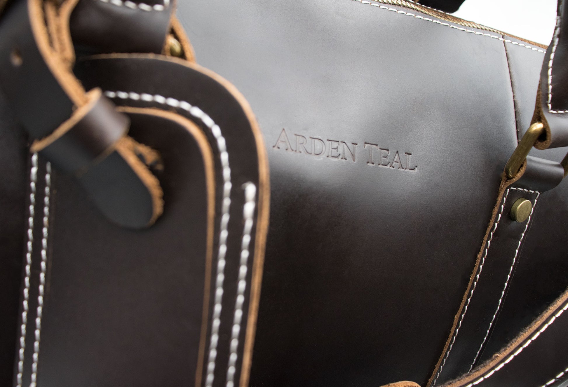 Bogota Walnut Vintage Leather Duffle