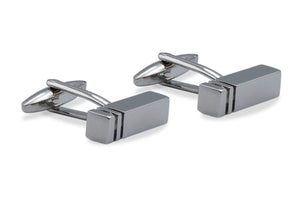 Aragua Chrome Cufflinks