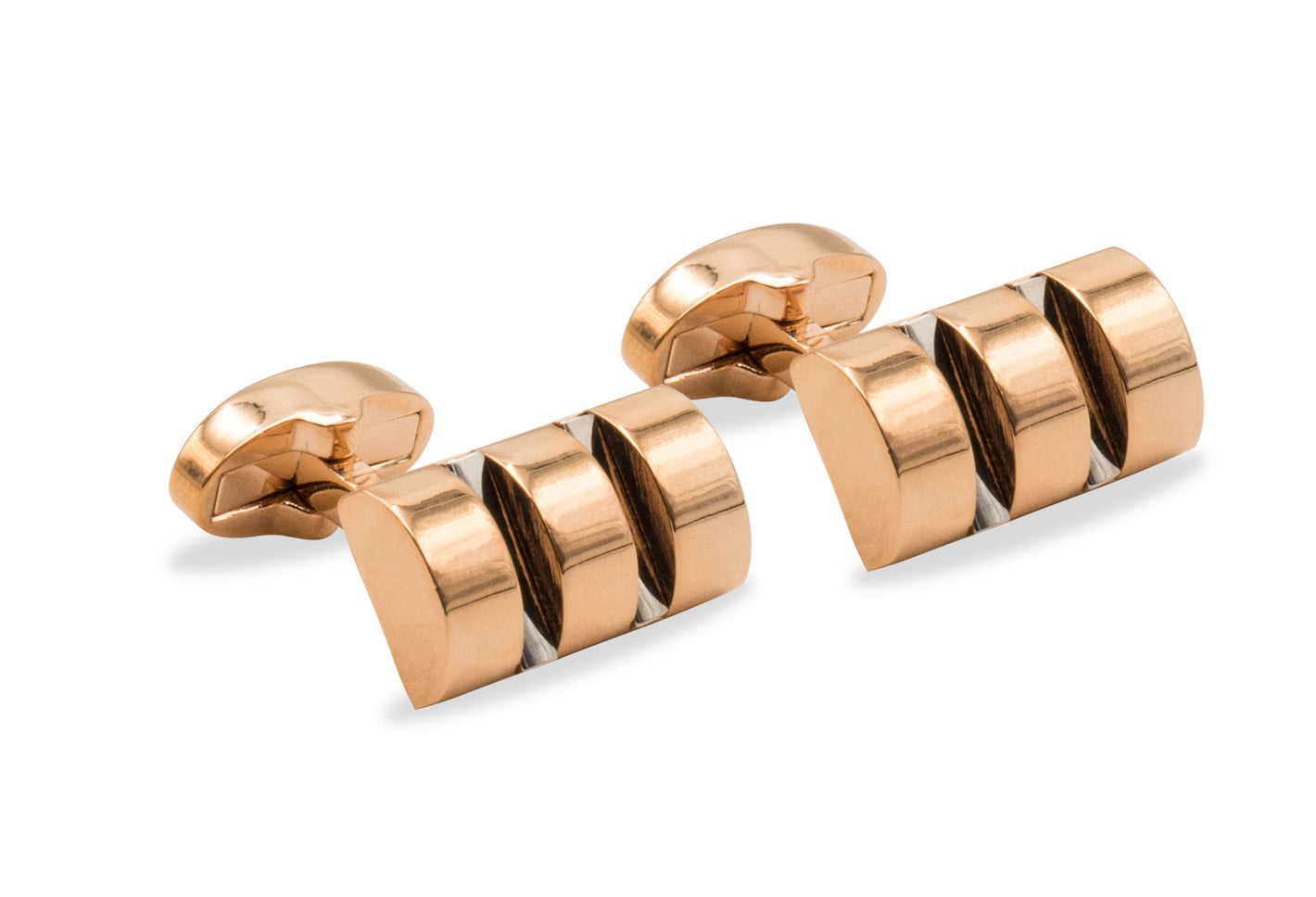 Cumana Rose Gold Tone Cufflink